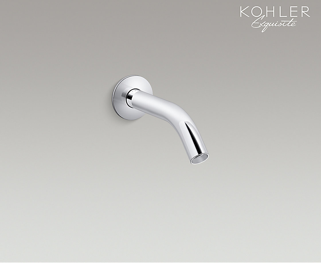 藝廷墻出水臉盆龍頭出水嘴–曲管型