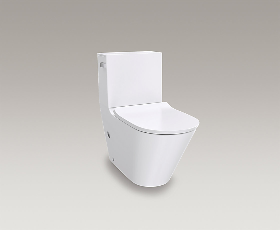 凌越麗裙版“五級旋風360”分體座便器400mm