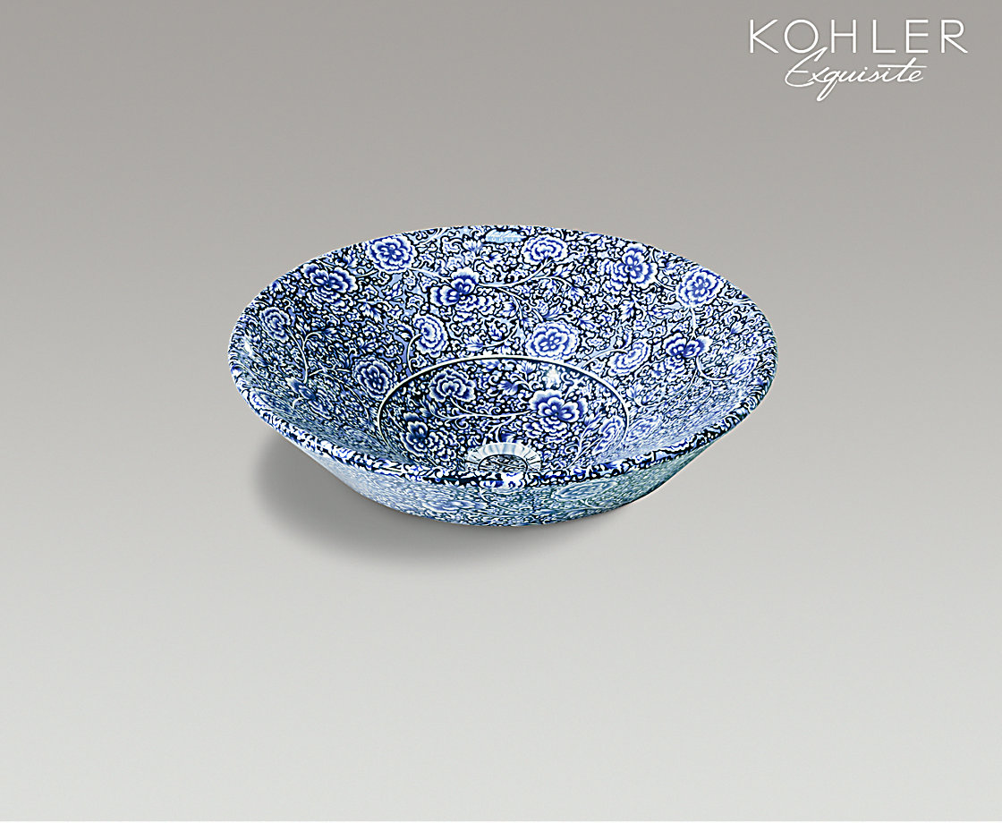 GARDEN BANDANA? 頓帕時尚臺盆(青瓷藍)