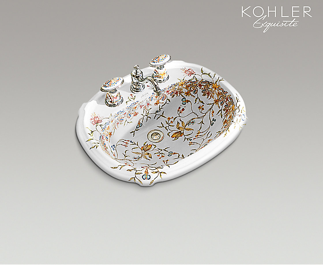 ENGLISH TRELLIS? 英珀麗 修邊式臺上臺盆