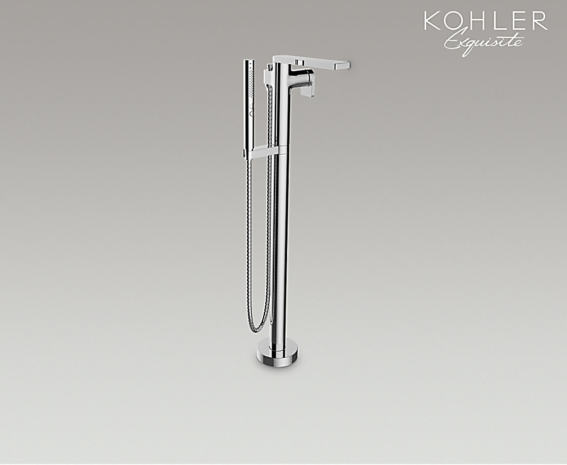 柏詩落地式浴缸花灑龍頭